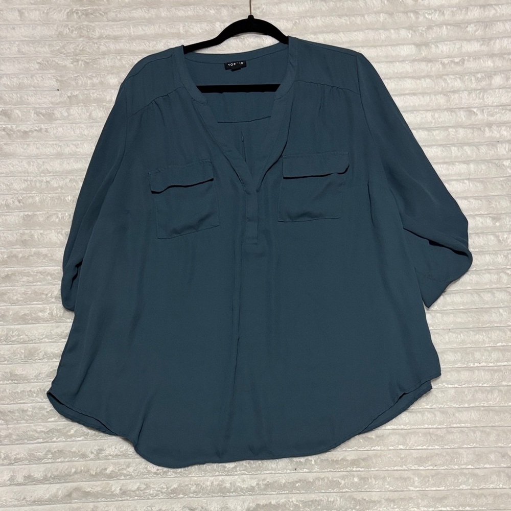 Torrid Deep Teal Blouse